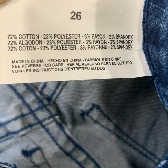 Rachel Roy High Waisted Denim Shorts - Picture 11 of 12